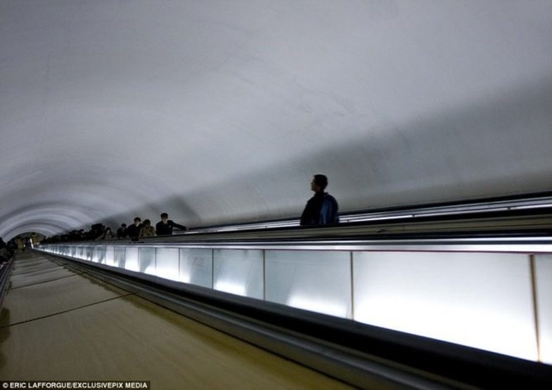 عمیق‌ترین متروی جهان در کره شمالی (عکس)