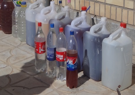 کشف 800 لیتر مشروبات الکلی از خانه ای در قزوین