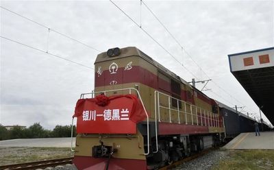 اولین قطار باربری این چوان چین به ایران می‌آید