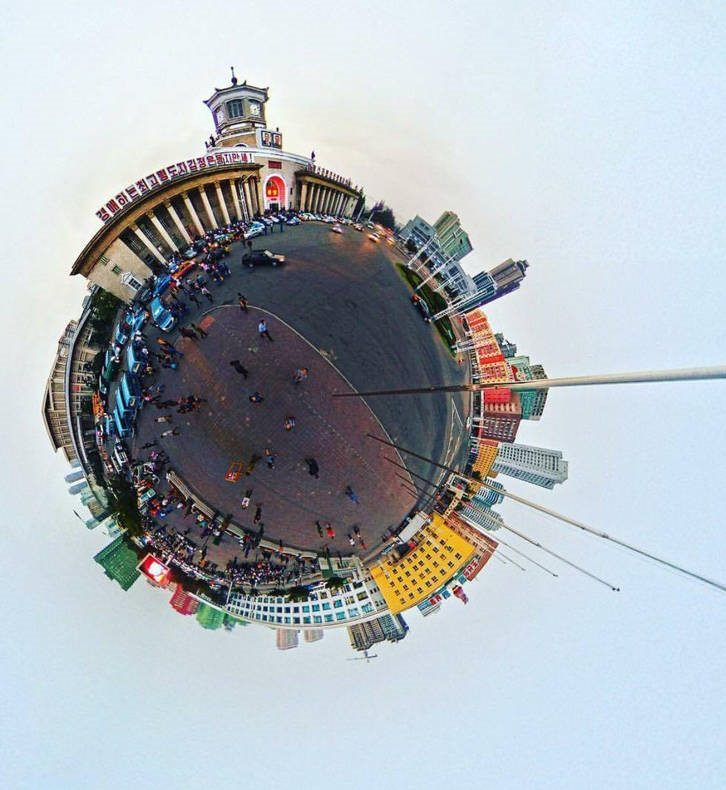 تصویر 360درجه از پایتخت کره شمالی