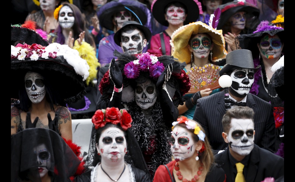 رژه‌ مردگان در مکزیکوسیتی (+عکس)