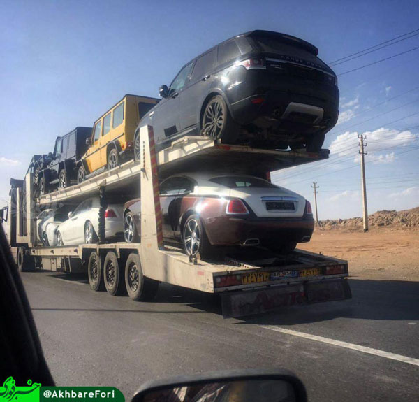گرانترین خودروهای دنیا در جاده‌های ایران (+عکس)