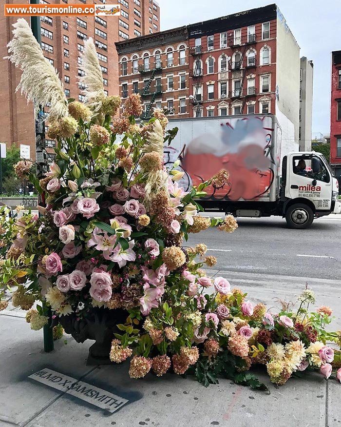گل آرایی در نیویورک (عکس)