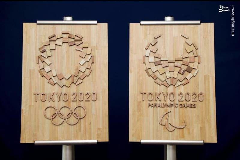 نماد چوبی المپیک 2020 توکیو (عکس)