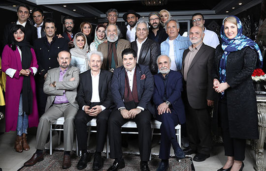 جشن تولد مهران مدیری با حضور هنرمندان (+عکس)