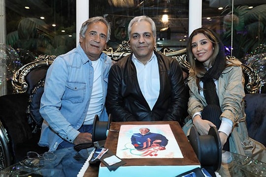 جشن تولد مهران مدیری با حضور هنرمندان (+عکس)