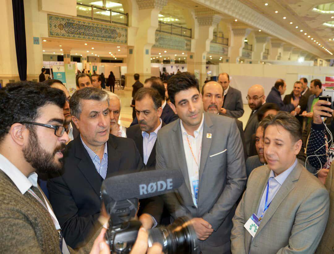 حضور وزیر راه و شهرسازی در اولین نمایشگاه شهر هوشمند تهران