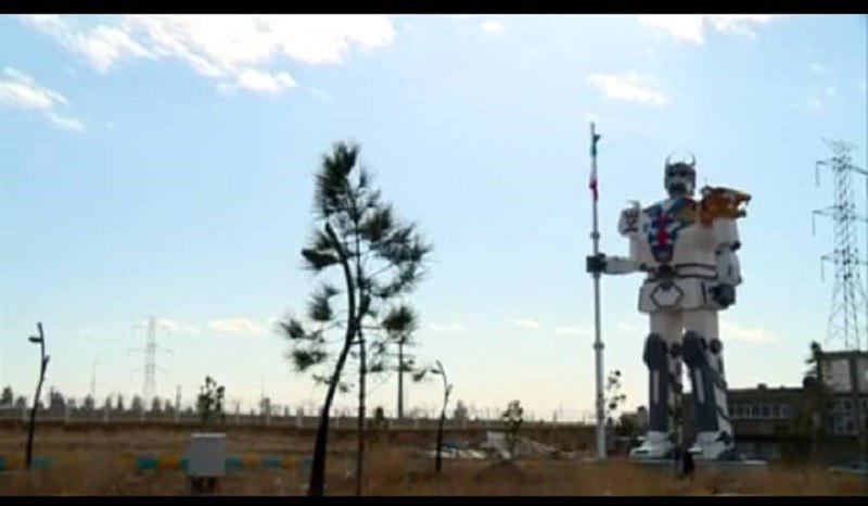 بزرگترین ربات کشور در قزوین ساخته شد