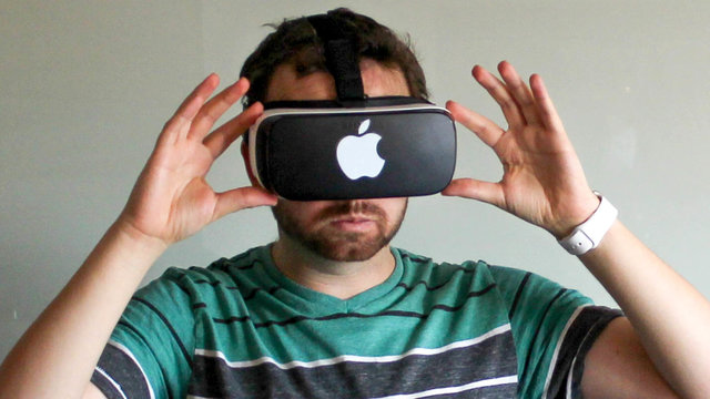 امکان تشخیص حرکت چشم در هدست واقعیت مجازی اپل