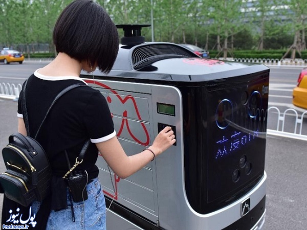 ربات های جی دی به خیابان های چین آمدند! (+تصاویر)