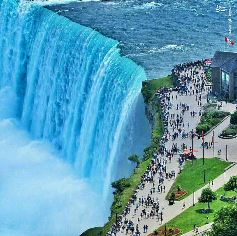تصویری از عظمت آبشار نیاگارا
