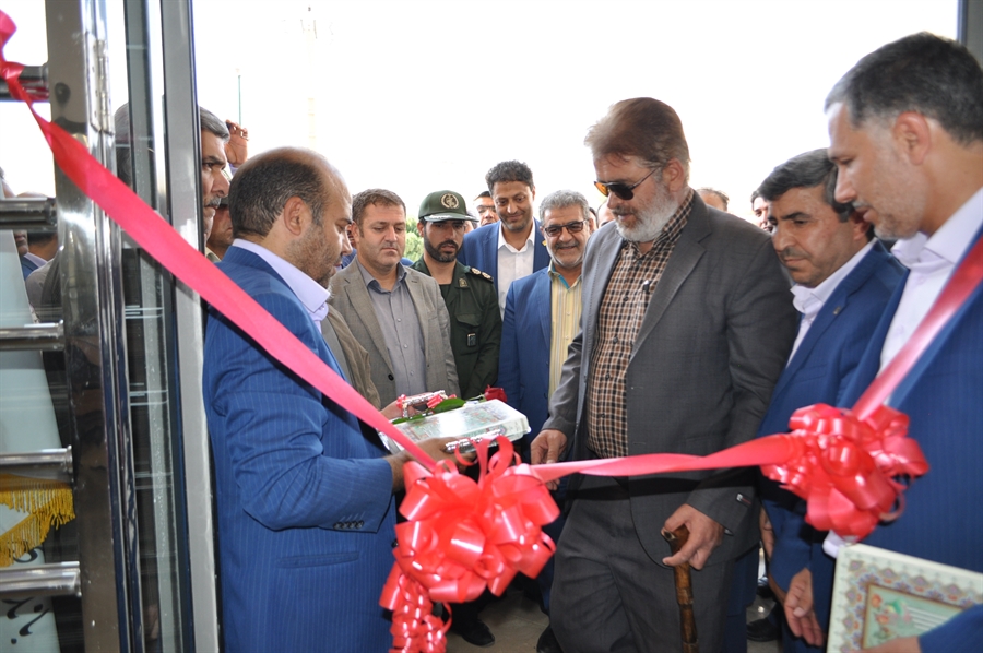 افتتاح ساختمان جدید یک شعبه در استان مرکزی