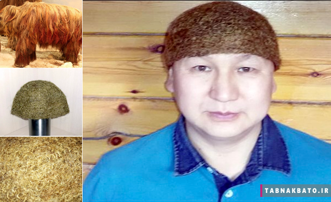 فروش کلاه کمیابی که از موی ماموت سیبری ساخته شده