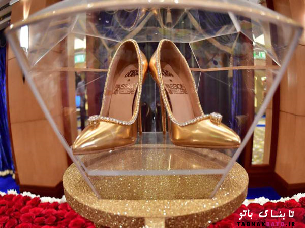 کفش طلای 17میلیون دلاری! (+عکس)