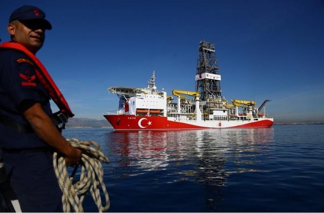 آغاز حفاری نفت و گاز ترکیه در مدیترانه