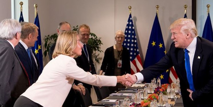 موافقت اتحادیه اروپا برای آغاز مذاکرات تجاری با آمریکا