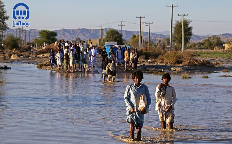 کمک یک میلیارد ریالی بیمه آسیا به سیل زدگان سیستان و بلوچستان