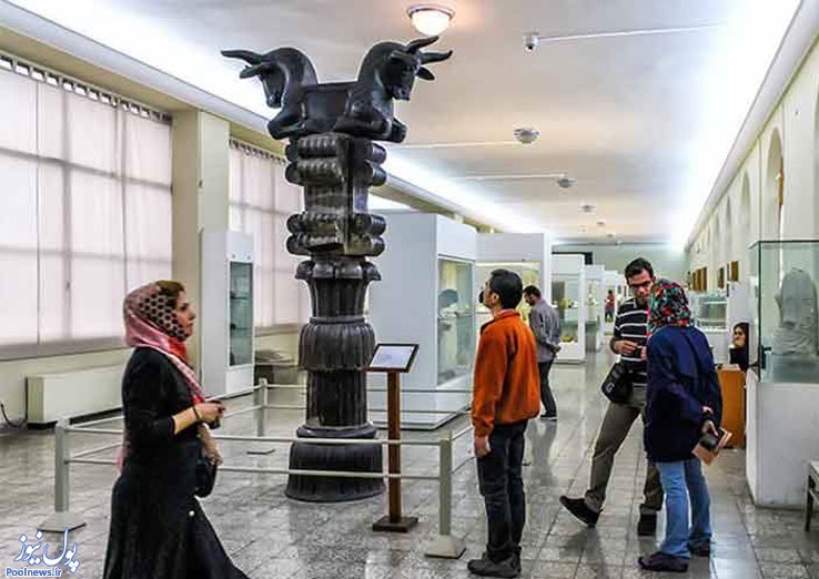 موزه ملی ایران در روزهای کرونایی همچنان باز/ از بازدیدکنندگان تست کرونا گرفته می شود
