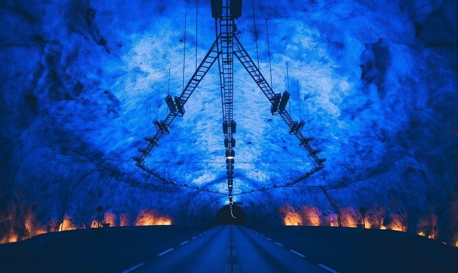 طولانی‌ترین و عمیق‌ترین جاده تونلی جهان در نروژ