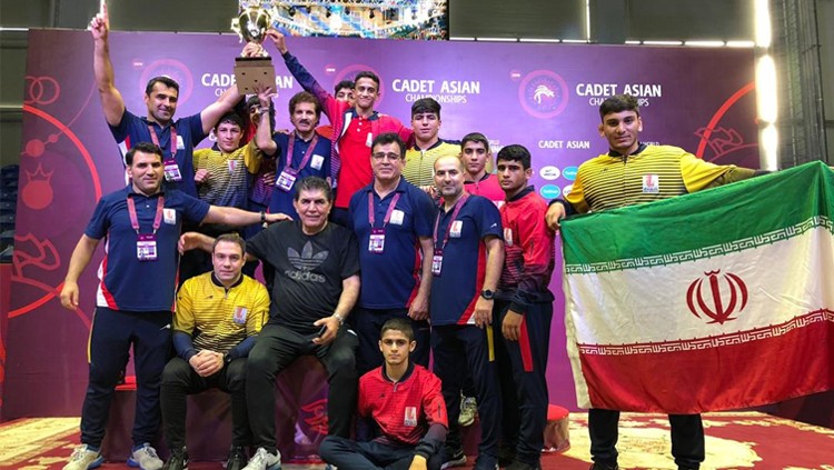 تبریک بانک‌ پاسارگاد به‌مناسبت قهرمانی تیم ملی کشتی فرنگی نوجوانان در رقابت های آسیایی