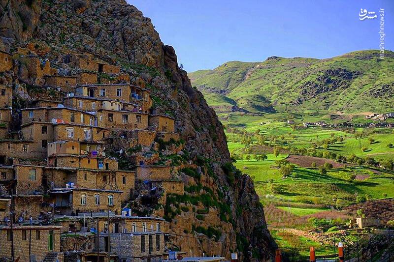 روستایی زیبا در کردستان (+عکس)