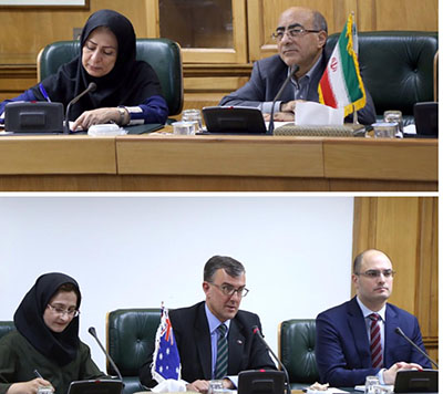 تأکید بر گسترش‌ همکاری های بانکی و تجاری میان دو کشور ایران و استرالیا