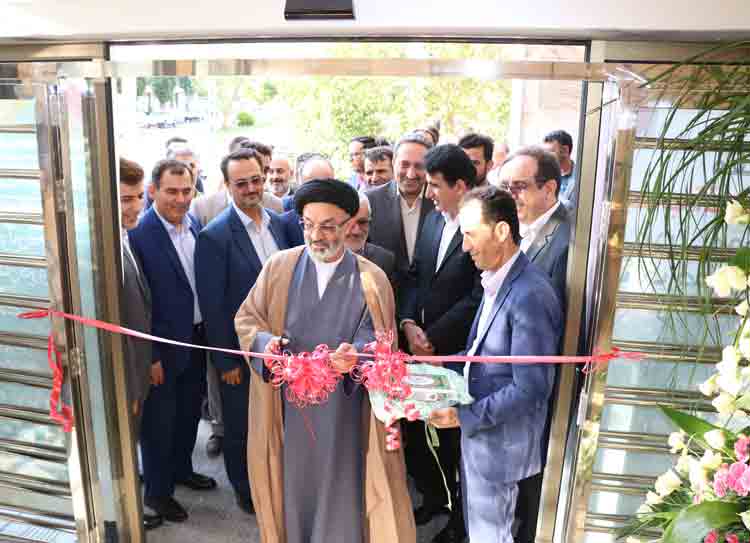 ساختمان جدید شعبه بانک صادرات در فیروزکوه افتتاح شد