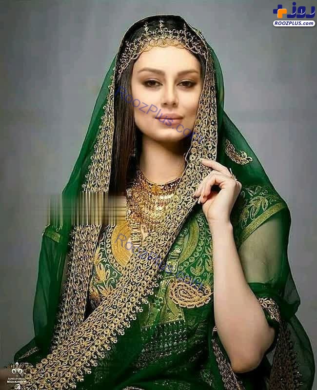 سحر قریشی در لباس هندی(+عکس )