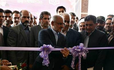 افتتاح مدرسه بانک قرض الحسنه مهر در ثلاث باباجانی