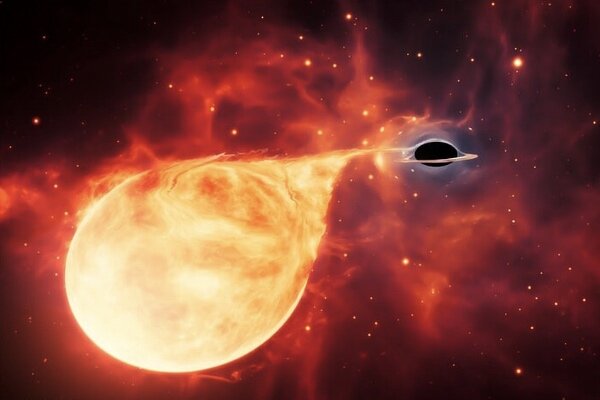 سیاهچاله ای ۵۰ هزار برابر خورشید کشف شد