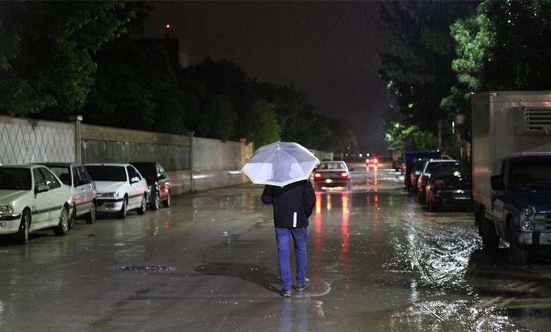 بارش باران و وزش باد مهمان اغلب نقاط کشور