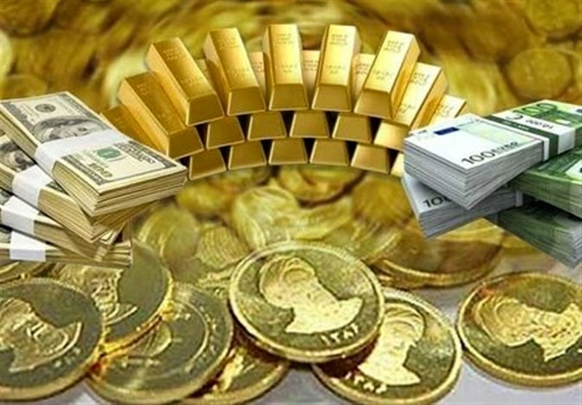 سیر نزولی طلا و سکه در بازار +جدول