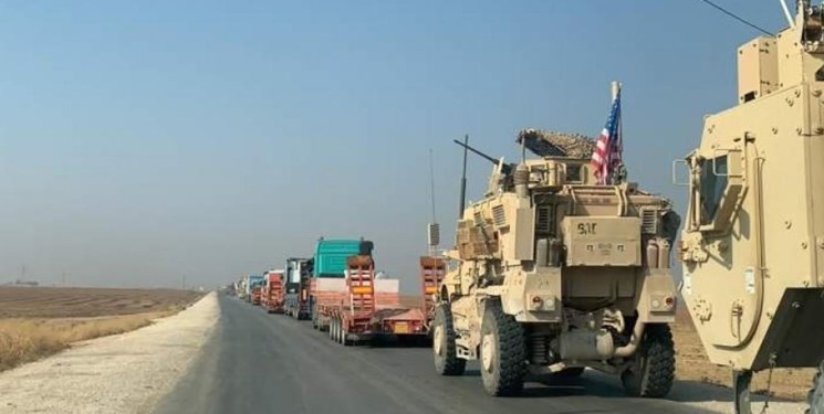 قاچاق نفت سوریه توسط آمریکایی ها به عراق