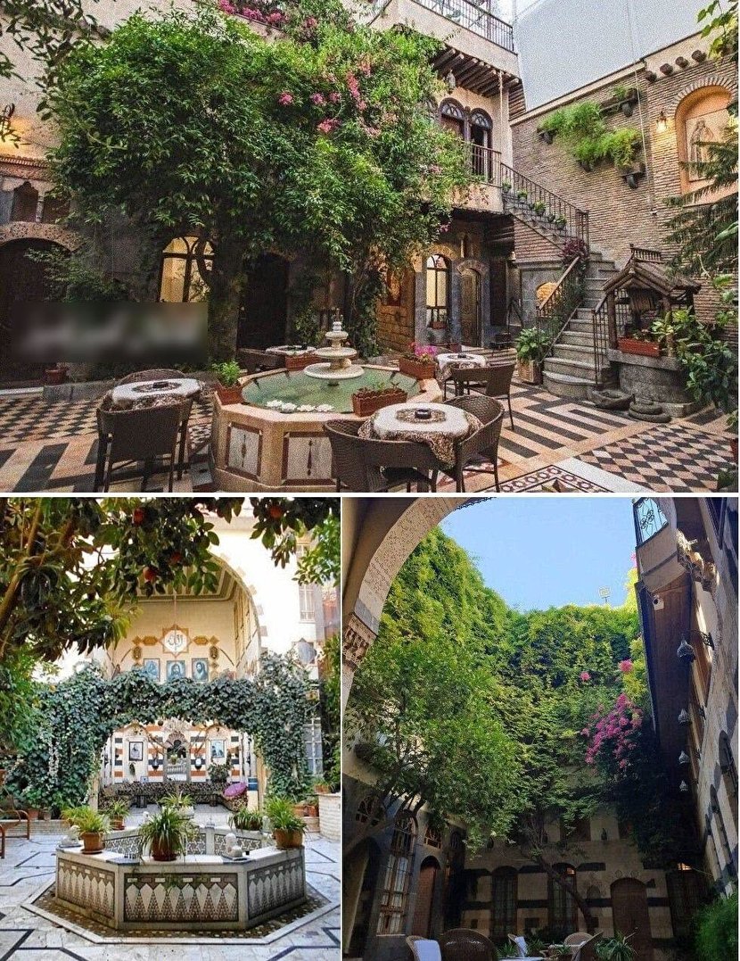 خانه زیبای یک شاعر در دمشق +عکس/// فردا