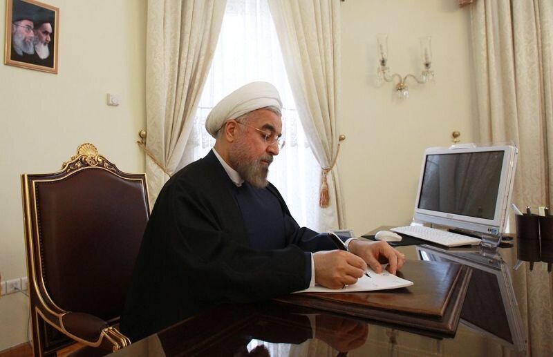 پیام روحانی به رئیس جمهور نیجریه