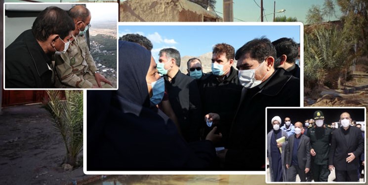 گزارش سفر نمایندگان ویژه رئیس‌جمهور به مناطق سیل‌زده/بررسی خسارات و گفتگو با مردم