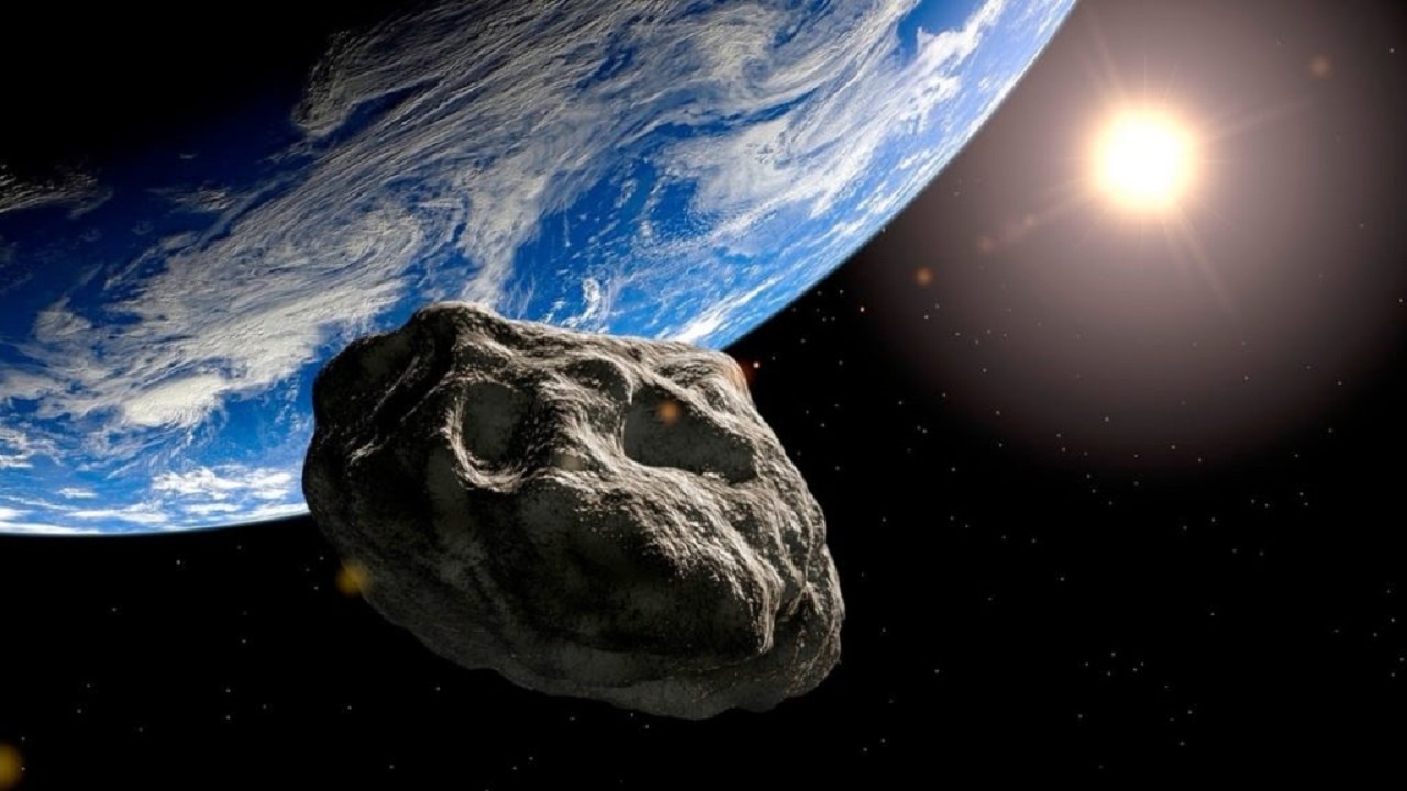 سیارکی یک کیلومتری در حال حرکت به سمت زمین