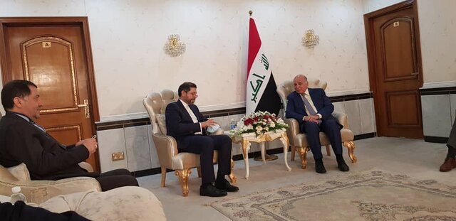 دیدار خطیب‌زاده با وزیر خارجه عراق
