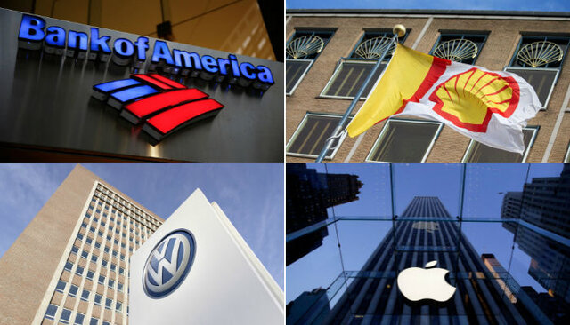 12 شرکت بزرگ جهان معرفی شدند