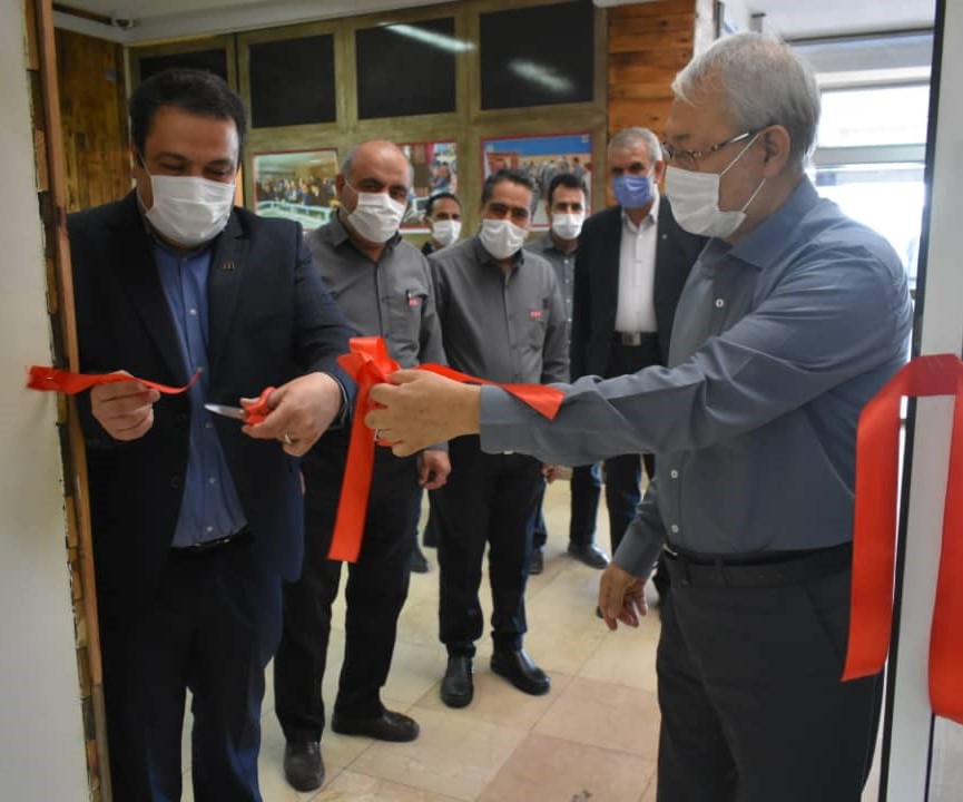 افتتاح باجه بانک پارسیان در شرکت اپال پارسیان سنگان