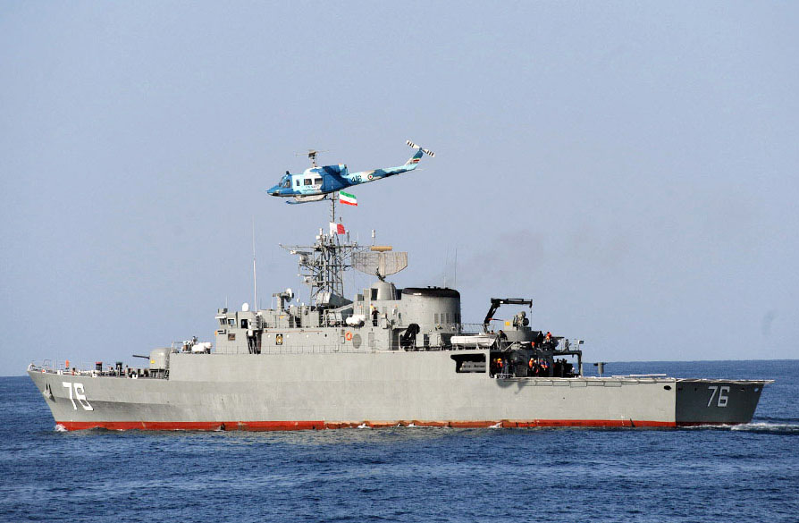 اطلاعیه نیروی دریایی دانمارک درباره دو ناوشکن ایرانی