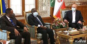 دیدار رؤسای مجالس تانزانیا و زنگبار با رئیس مجلس شورای اسلامی