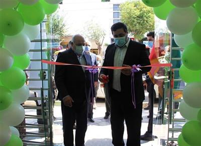 افتتاح باجه بانک مهر ایران در تاکستان