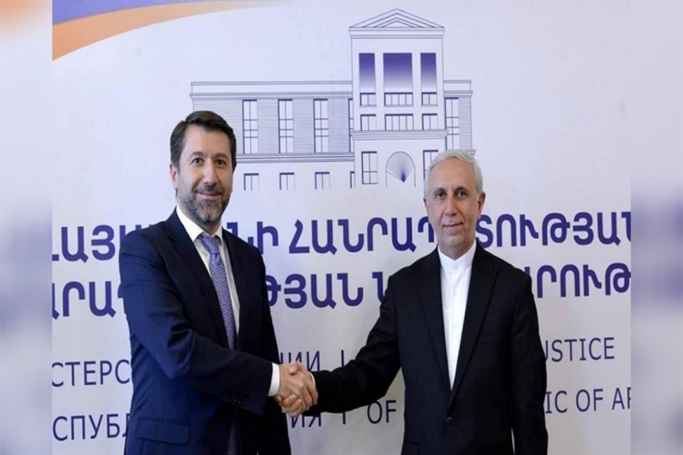 گفت‌وگوی سفیر ایران با وزیر دادگستری ارمنستان درباره انتقال محکومین