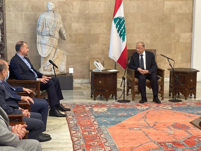 استقبال رییس جمهور لبنان از گفت وگوهای صورت گرفته بین ایران و عربستان