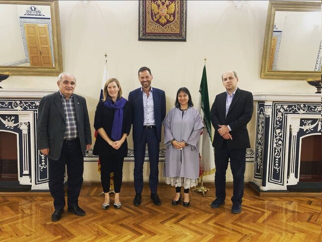 دیدار سفیر روسیه در ایران با نماینده ویژه اتحادیه اروپا در امور افغانستان