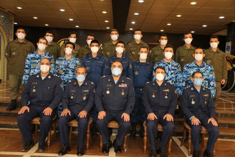 فرمانده نیروی هوایی ارتش با سربازان اهل تسنن دیدار کرد