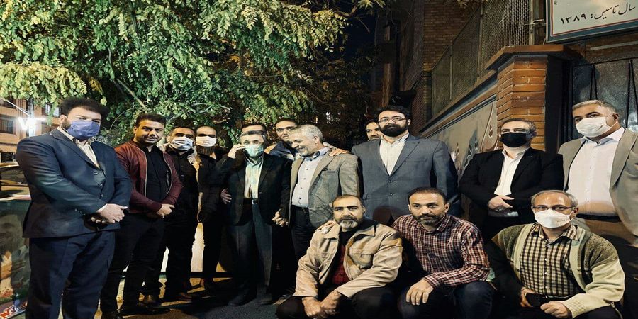 تصاویری جالب از جشن تولد خیابانی محمود احمدی نژاد