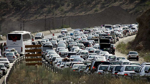 وضعیت ترافیکی جاده‌های کشور امروز ۹ فروردین ۱۴۰۱