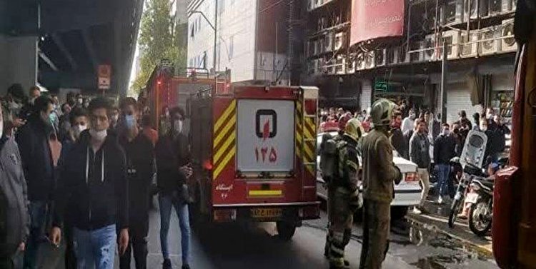 توضیحات تازه سخنگوی سازمان آتش نشانی درباره آتش‌سوزی پاساژ علاء‌الدین